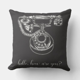 Hallo, wie geht es dir? kissen