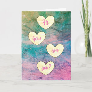 Hallo. Wie geht's mit dalDesignNZ? Karte