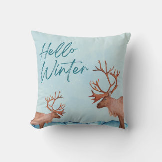 Hallo Winter Pillow Kissen