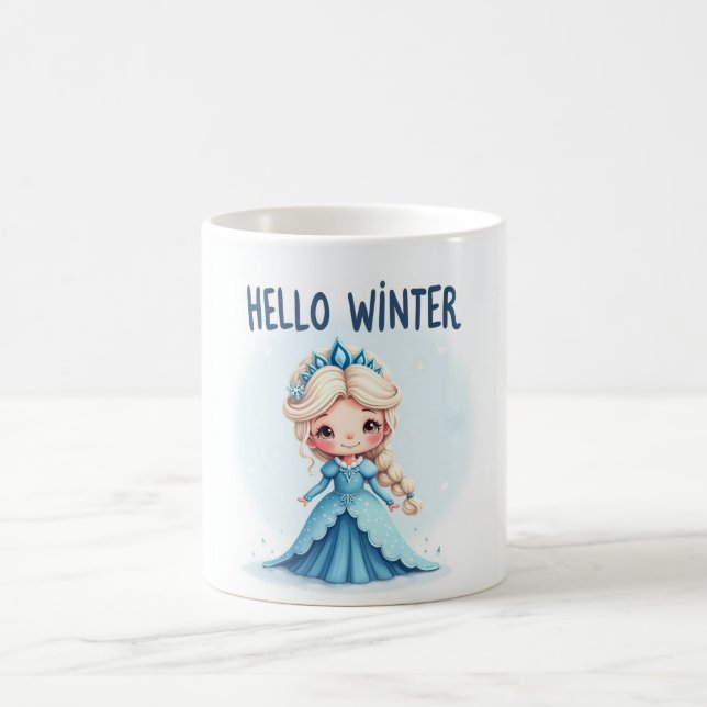 Hallo Winterprinzessin Tasse (Mittel)