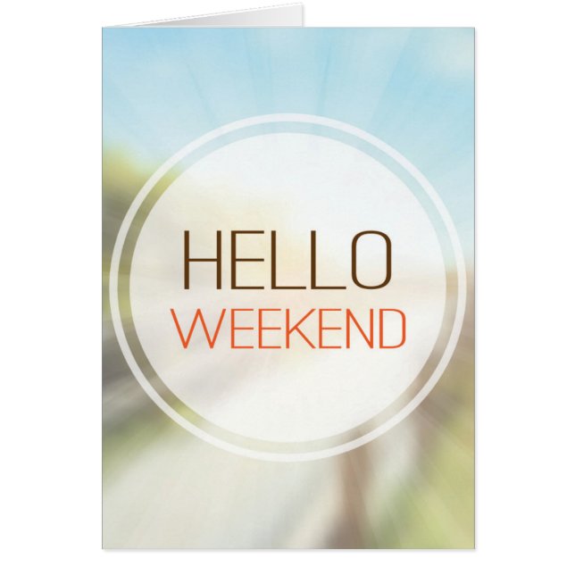 Hallo Wochenende 2 (Vorne)