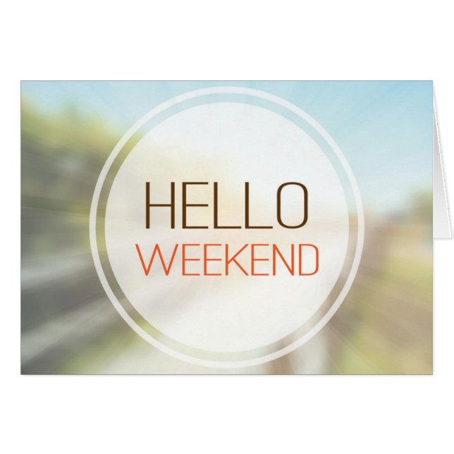 Hallo Wochenende 2 (Vorderseite (Horizontal))