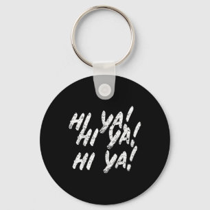 Hallo Ya! Karate Martial Arts Geschenk für Kinder Schlüsselanhänger