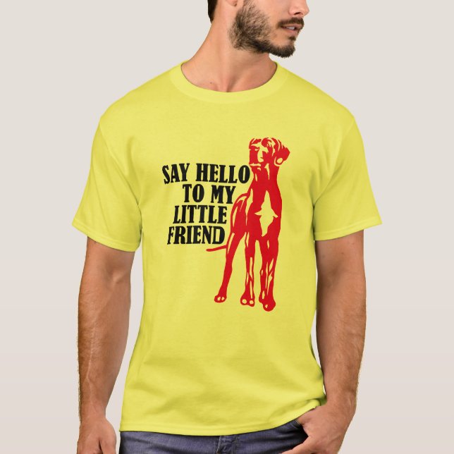 Hallo zu meinem kleinen Freund T - Shirt (Vorderseite)