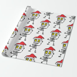 Hallo zu sagen: Albern Skully Holiday Geschenkpapier