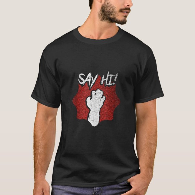 Hallo zu Zombie Hands Tank Top (Vorderseite)