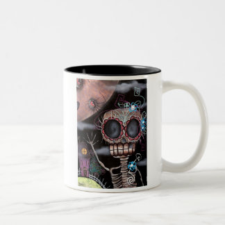 HALLO ZWEIFARBIGE TASSE