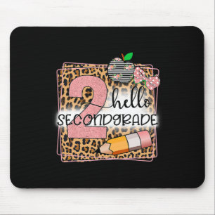 Hallo Zweite Klasse 2. Klasse Byck Zur Schule Lehr Mousepad
