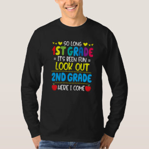 Hallo Zweite Klasse Lehrer Student Zurück zur Schu T-Shirt