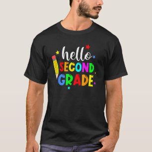 Hallo zweite Klasse Willkommen zurück in der Schul T-Shirt