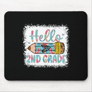 Hallo Zweite Klasse Zurück zur Schule 2. Klasse Sc Mousepad