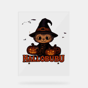 Hallobubu Halloween mignonne et Éffrayante sorcièr