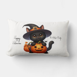 Hallocat Halloween Lendenkissen