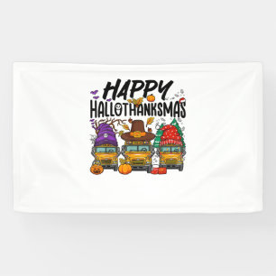 HalloDankeMas Halloween Erntedank Christmas Sc Banner