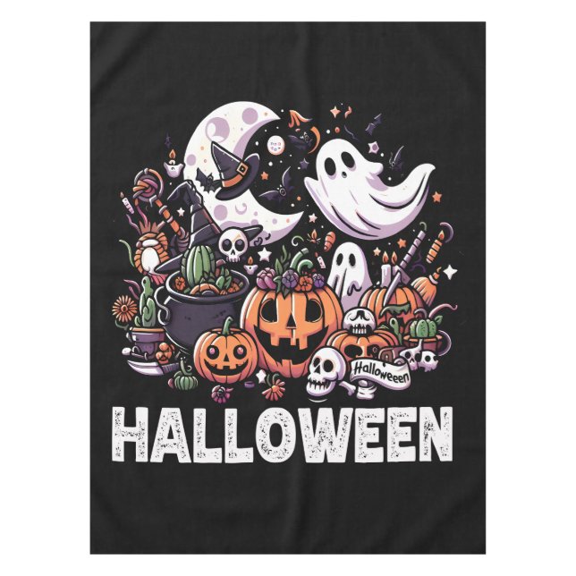 Halloeen Themes Design Tischdecke (Vorderseite)