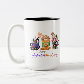 Hallothankmas Tasse mit Meerjungfrauen