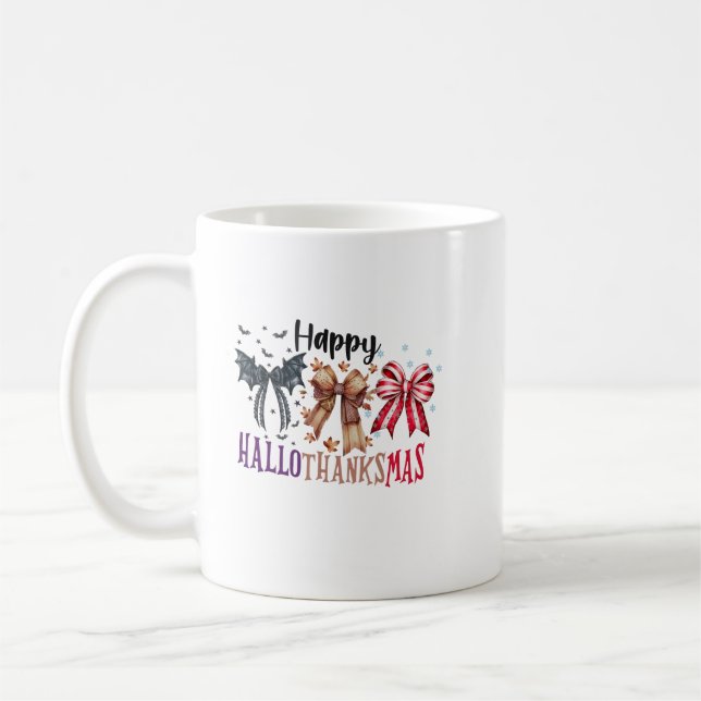 Hallothanksmas Coquette-Bogen Kaffeetasse (Links)