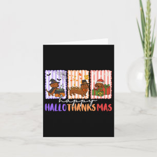 Hallothanksmas Dackel Halloween Erntedank Ch Karte
