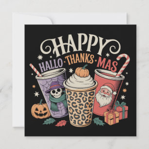 Hallothanksmas Halloween Erntedank Weihnachten
