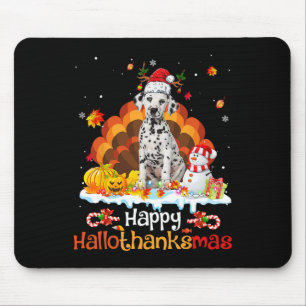 Hallothanksmas Halloween Erntedank Weihnachtsfest Mousepad
