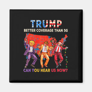 Hallothanksmas-Tanzparty mit Trump – Rote Karte Ed Magnet