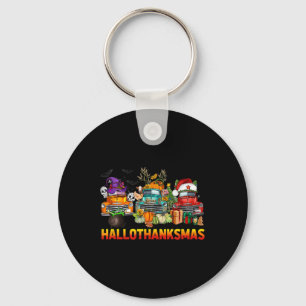 Hallothanksmas Trucks Halloween-Erntedank Chris Schlüsselanhänger