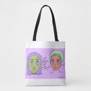 Halloumi Taschen-Tasche #overheard Tasche
