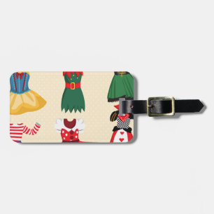 hallousische Kostüme Gepäckanhänger