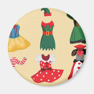 hallousische Kostüme Magnet