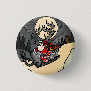Hallow Rustic Holiday Club Button