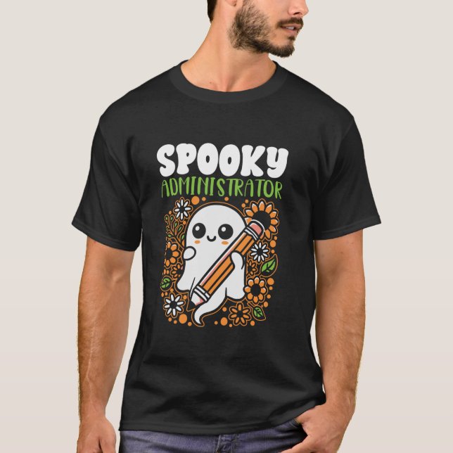 Hallowee, der Administrator der Schule T-Shirt (Vorderseite)