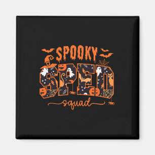 Hallowee des Sped Squad Teams Special Bildung Teac Magnet