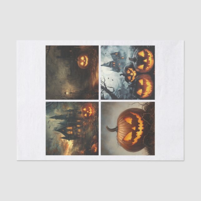 Halloween2 Seidenpapier (Vorderseite)