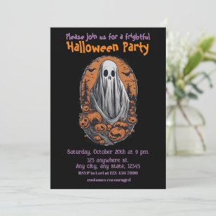 Halloween, 10 Spirituosen, Sporen, Party Einladung