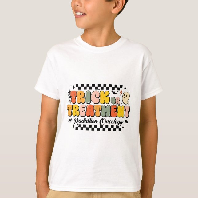 Halloween 1: Trick oder Treatment Radiation Oncolo T-Shirt (Vorderseite)