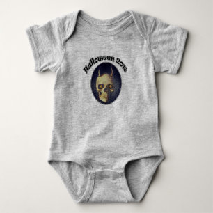 Halloween 2018 Skull Baby Bodysuit Baby Strampler