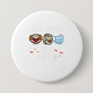 Halloween 2020 - Beängstigende Masken Button