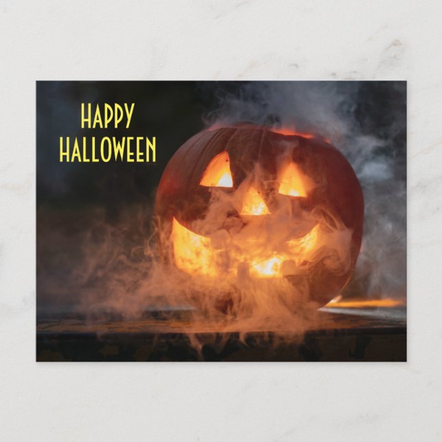 HALLOWEEN #2 FEIERTAGSPOSTKARTE (Vorderseite)