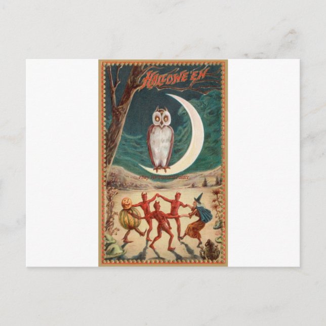 HALLOWEEN-2 POSTKARTE (Vorderseite)