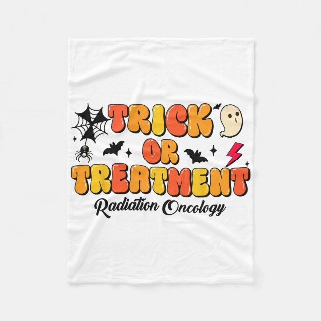 Halloween 2: Trick oder Treatment Radiation Oncolo Fleecedecke (Vorderseite)