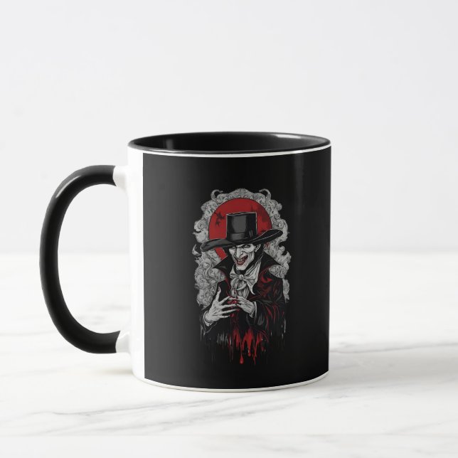 Halloween 2 Vampire, Horror, erschreckend vampire, Tasse (Links)