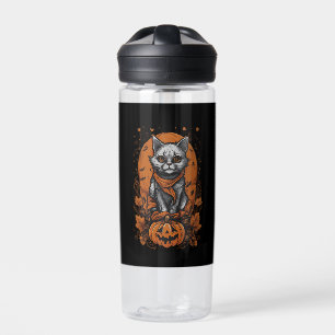 Halloween 3 Kätzchen, Jack-o-Laterne, Geschenk, Kä Trinkflasche