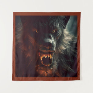 Halloween 3 Werewolf Wandteppich