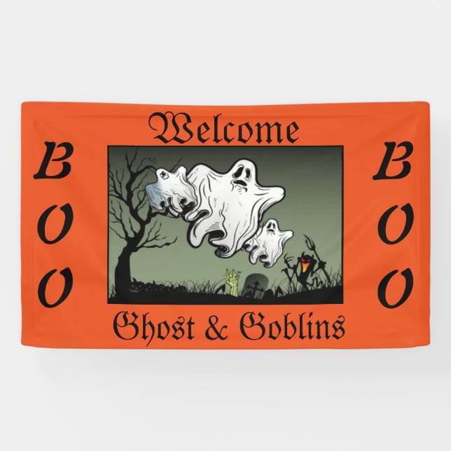 Halloween 3' x 5' Banner (Horizontal)