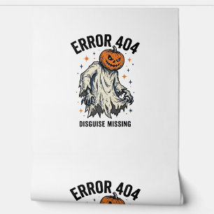 Halloween 404 Kostüm Kürbis Geist Fehler Design_1 Tapete