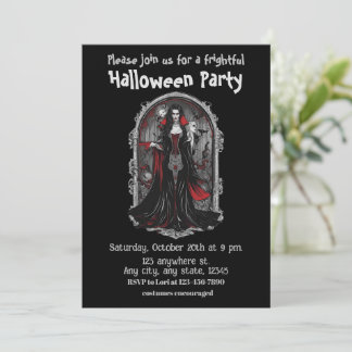Halloween, 4 Vampire, erschreckend, beängstigend, Einladung