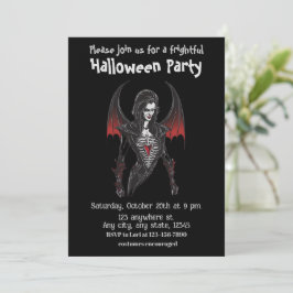 Halloween, 6 Vampire, erschreckend, beängstigend, Einladung