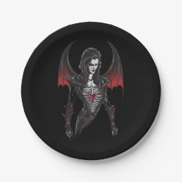 Halloween 6 Vampire, lustig, erschreckend vampire, Pappteller