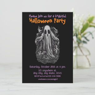 Halloween, 8 Spirituosen, Sporosen, Party Einladun Einladung