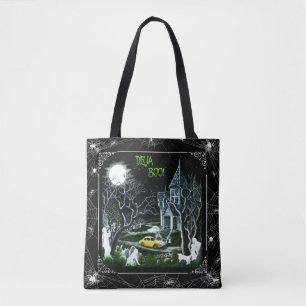 Halloween a hanté le sac fourre-tout à manoir,